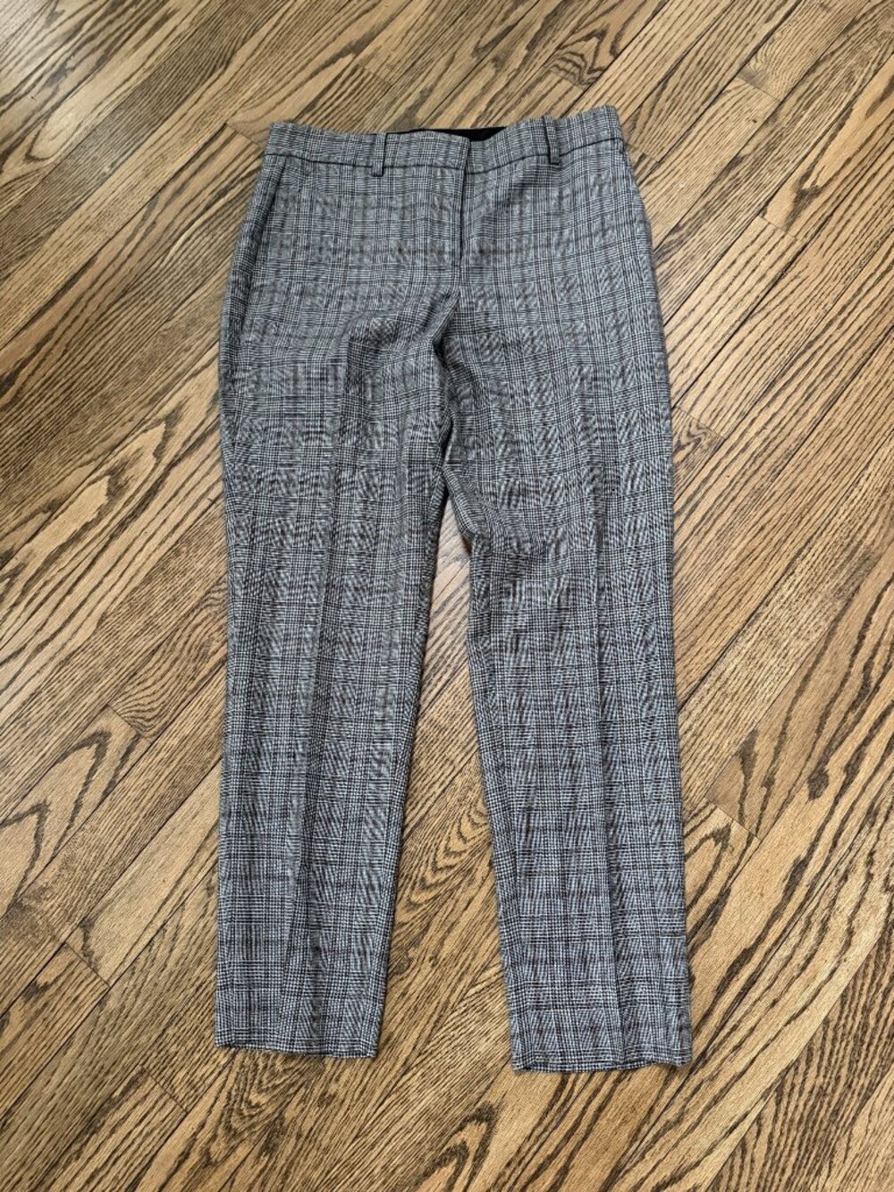 Theory Pant in Plaid Wool Size 0